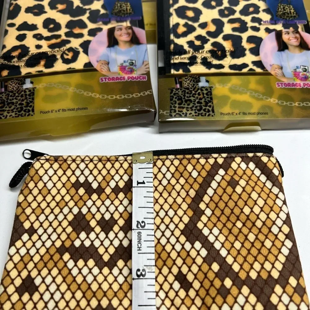 Bundle of 6 masks Pouches & Lanyards NWT